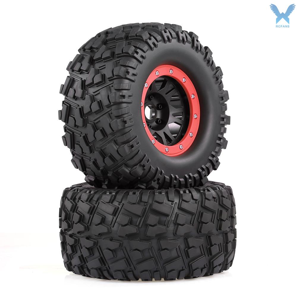 Rs Set 2 Bánh Xe Thay Thế Austar 165mm 3.8 Inch Chuyên Dụng Cho Xe Điều Khiển Hsp Hpi Traxxas Rc 1 / 8 Crawler