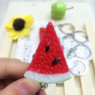 Móc khóa hình dưa hấu