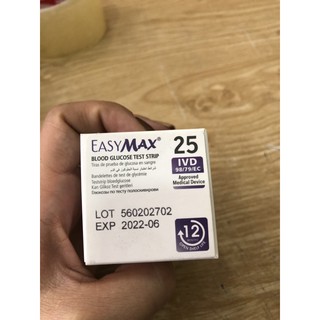 Que Thử Đường Huyết EASYMAX 50 QUE (date xa)