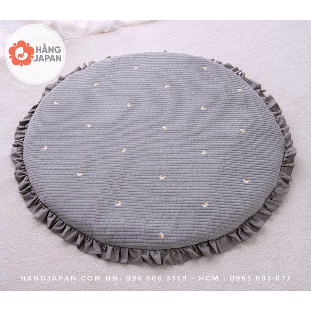 Đệm tròn moon and star white lolbaby cho bé từ sơ sinh hàng chính hãng - ảnh sản phẩm 7