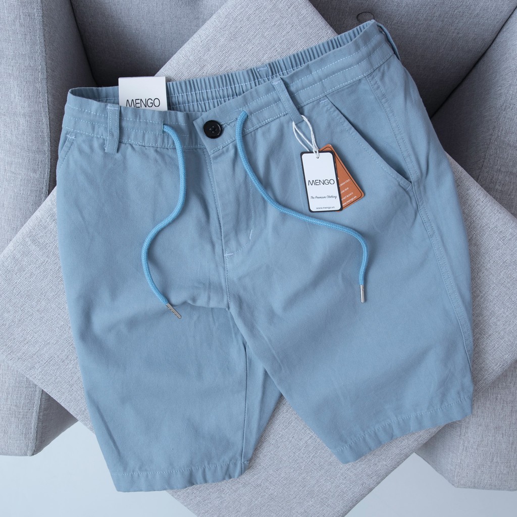 Quần đùi nam, Quần Đũi Nam linen đen xám trắng đỏ đô xanh MENGO [Mua 2 giảm 10%] - Q12 | BigBuy360 - bigbuy360.vn