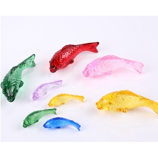 [DÀI 5CM] Mô hình cá bơi lội bằng pha lê trang trí độc đáo