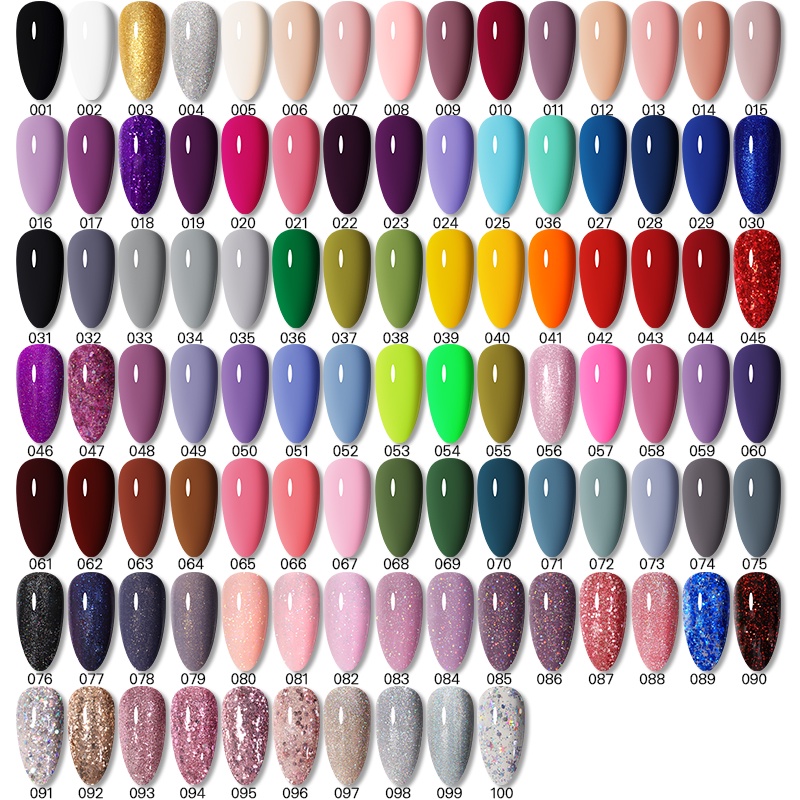 Gel Sơn Bóng Móng Tay 5ml Màu Sắc Lấp Lánh Lâu Trôi Chuyên Dụng