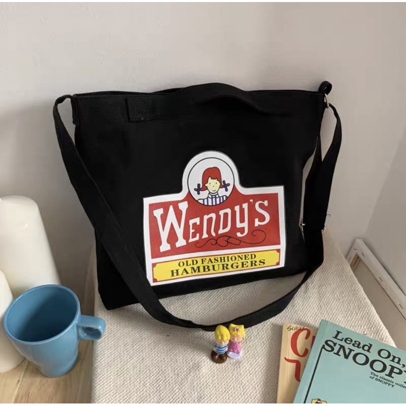 Túi đeo chéo form ngang MHL Wendy ulzzang (có sẵn)