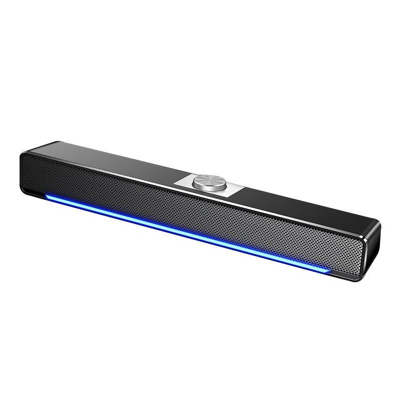 Loa vi tính Bluetooth MAICONG để bàn cho máy tính Laptop PC âm thanh siêu trầm dải Led đẹp thiết kế sang trọng