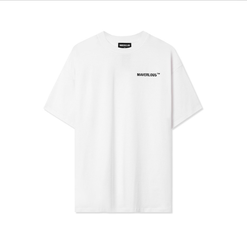 ÁO THUN MAVERLOUS LOGO SILICON/WHITE