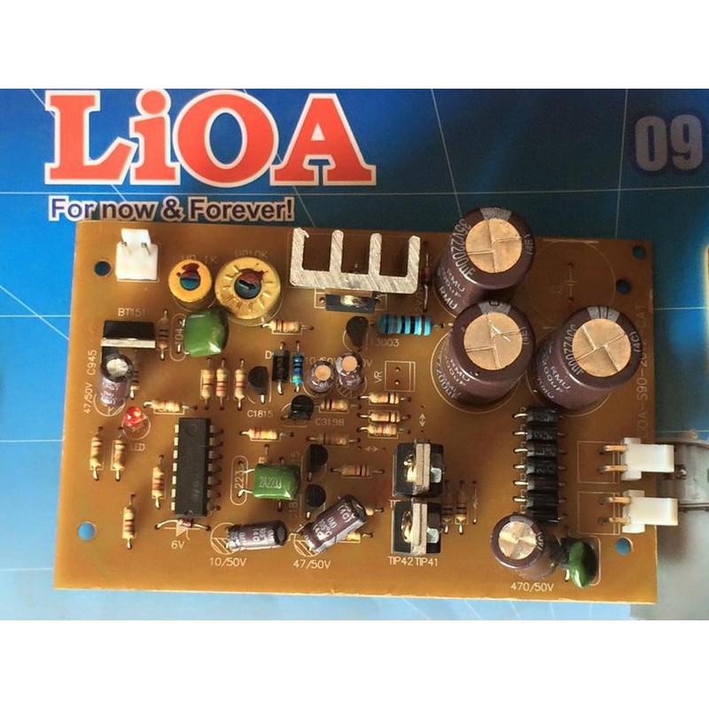 Bo mạch chủ ổn áp lioa 5Kva dải điện áp 130-250v