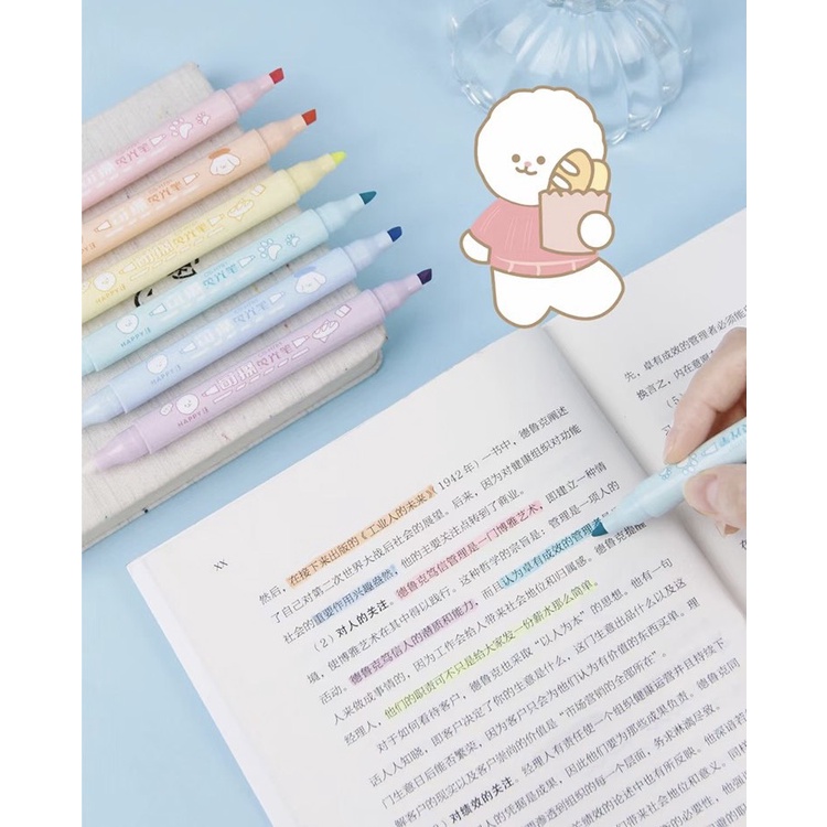 Bút dạ quang xóa được độc đáo Bi Store