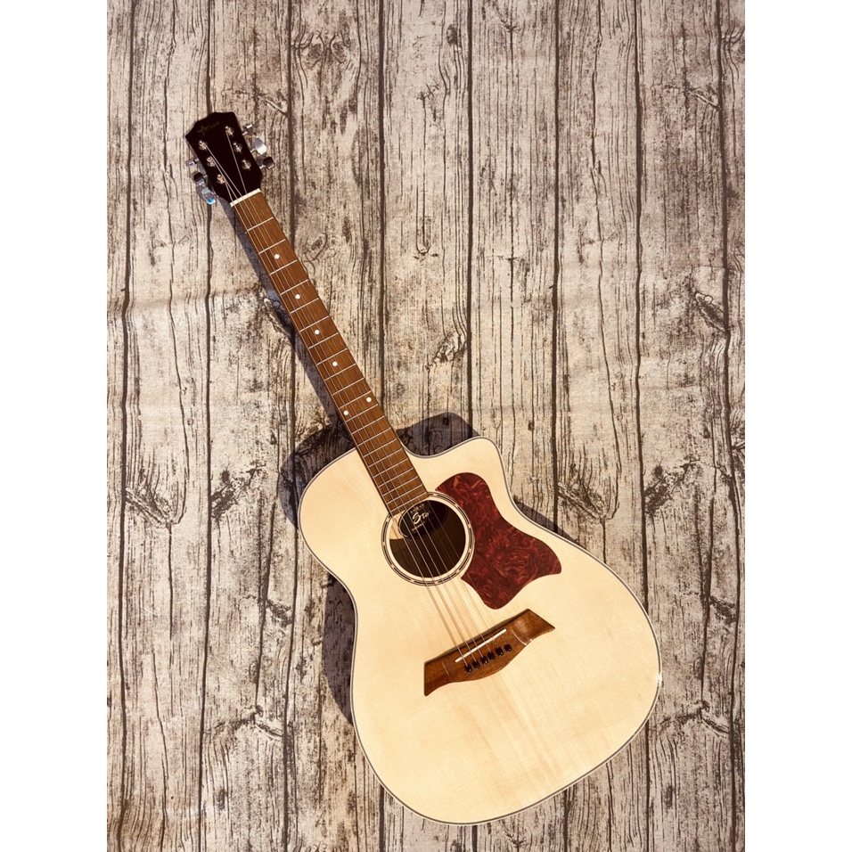 Đàn Guitar Acoustic có kết nối ra loa giá rẻ ST-01CE-CB1