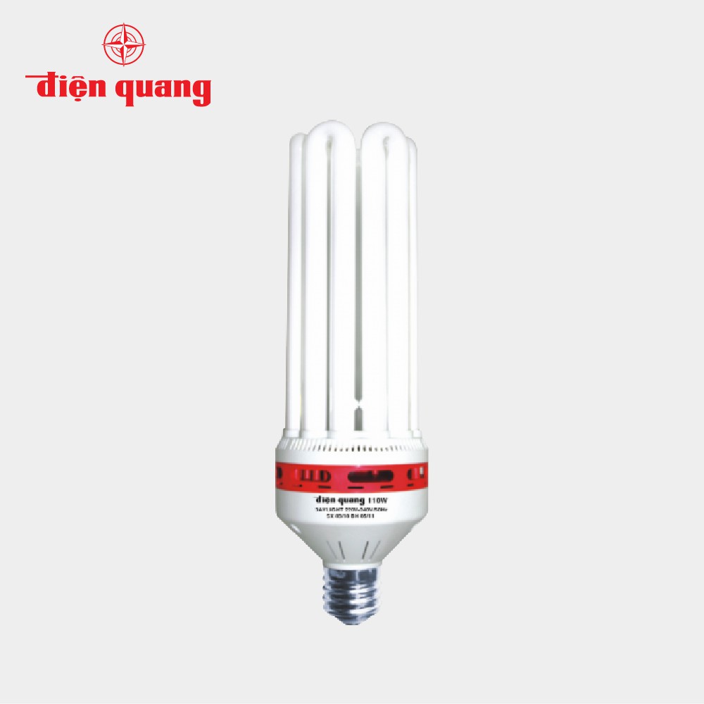 Đèn Compact Điện Quang ĐQ-CFL-6U-T5-110W-DL-E40