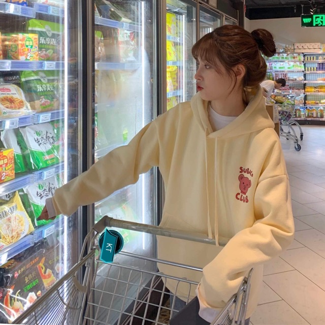 Áo hoodie logo gấu Co KTH1019