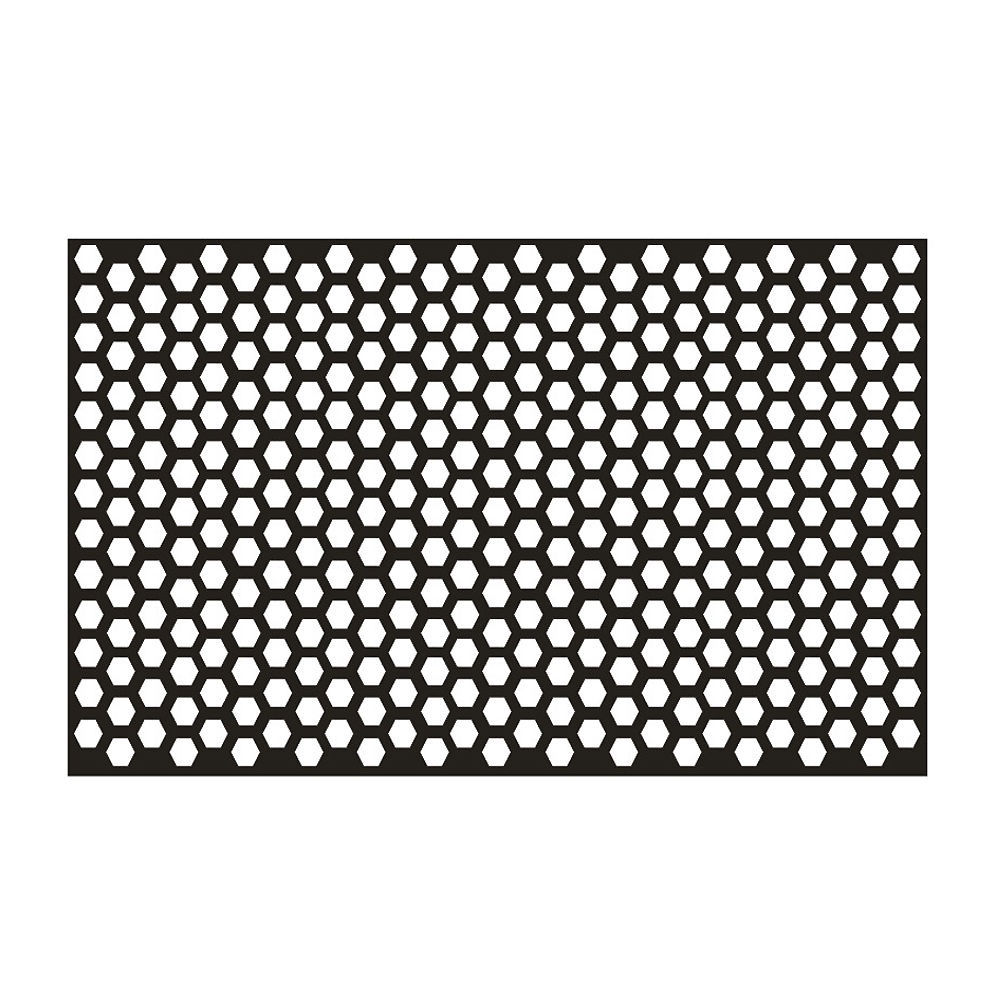Tem Decal Dán Trang Trí Đuôi Đèn Xe Ô Tô Kiểu Tổ Ong Kích Thước 48x30cm