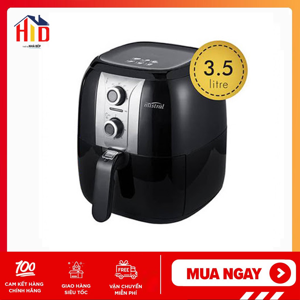 NỒI CHIÊN KHÔNG DẦU MISTRAL MAF10 - 3,5 lít