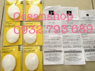 Pad rửa mặt Sephora (Bill mua tại Pháp ảnh bên cạnh)