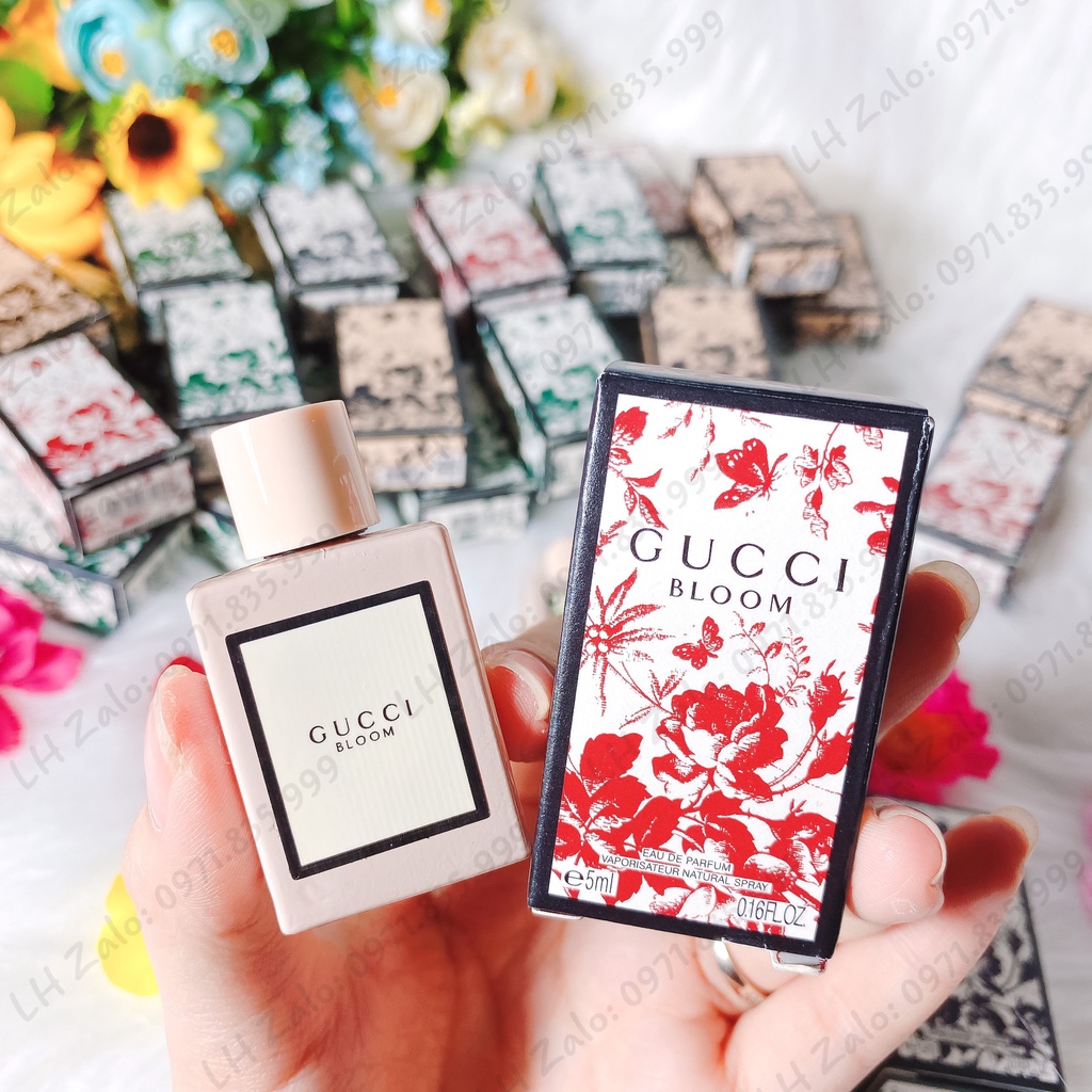 [ Mini Size ] Nước Hoa Gucci Bloom 5ml 30ml, Nước Hoa Mini Nữ hàng chính hãng