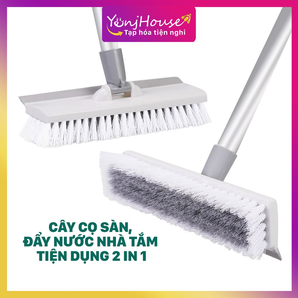 CÂY CỌ SÀN, ĐẨY NƯỚC NHÀ TẮM TIỆN DỤNG 2 IN 1 - YENJHOUSE