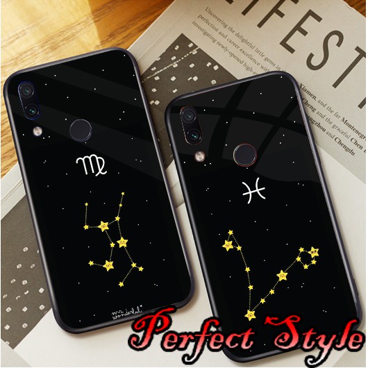 Ốp lưng Cung Hoàng đạo phủ bóng cao cấp cho Xiaomi Note 5 pro / Note 7 - Note 7 Pro / note 8 / note 8 pro