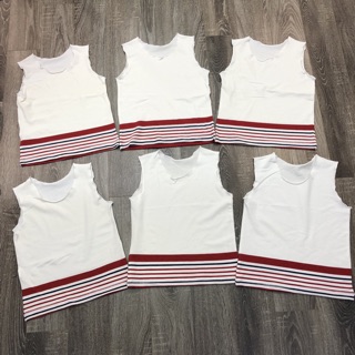 Áo ba lỗ trẻ em chất cá sấu cotton