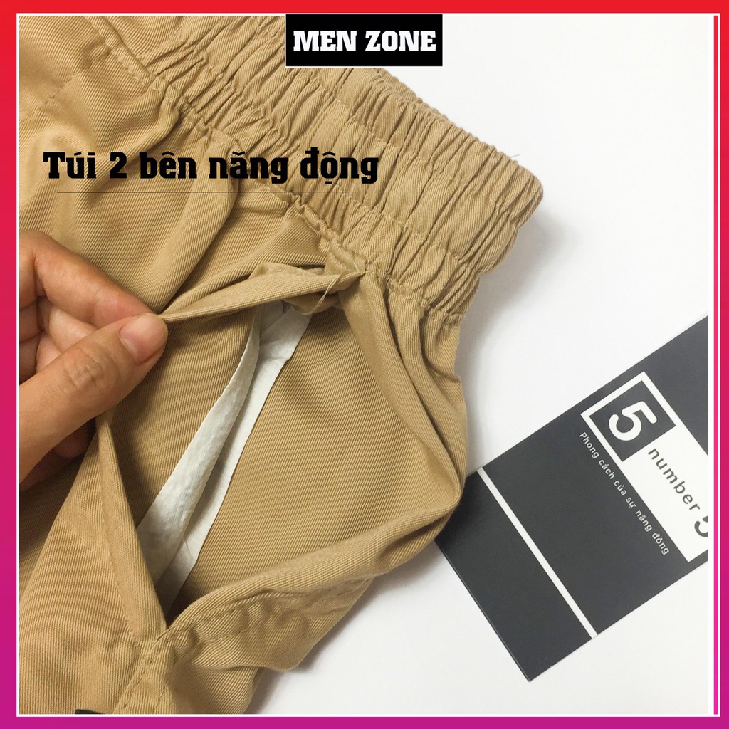 Quần Jogger Kaki Nam Trơn Dáng Ôm, Quần Dài Nam Kaki Bo Chun Ống Vải Co Giãn [QJK]