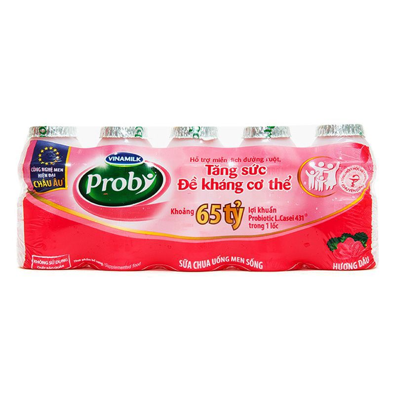 Sữa Chua Uống Lợi Khuẩn Probi chai 65ml Vinamilk Đủ Vị