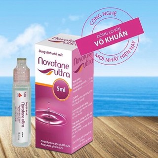 Nước mắt nhân tạo Novotane Ultra - 5ml