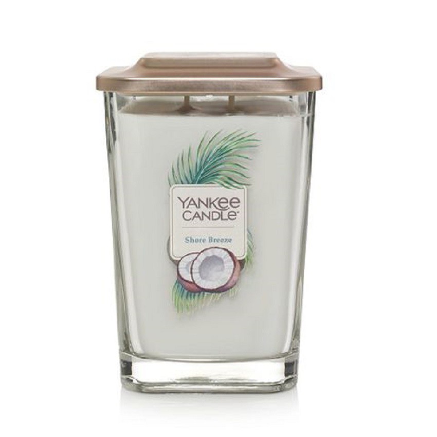 Nến thơm ly vuông Elevation Shore Breeze Yankee Candle YAN3090 (Size L 553g)