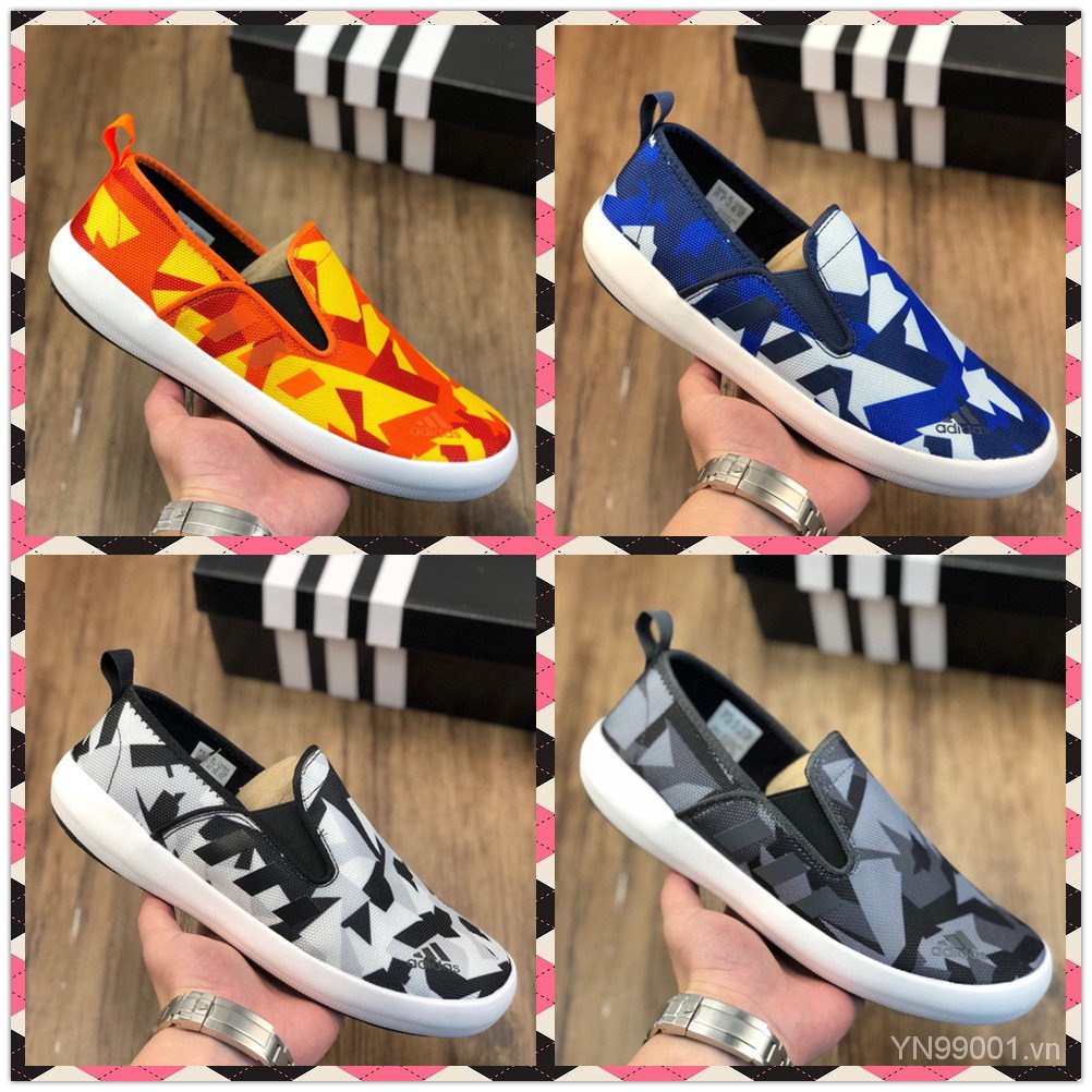 Giày thể thao Adidas B Slip on Dlx phối lưới thoáng khí thoải mái