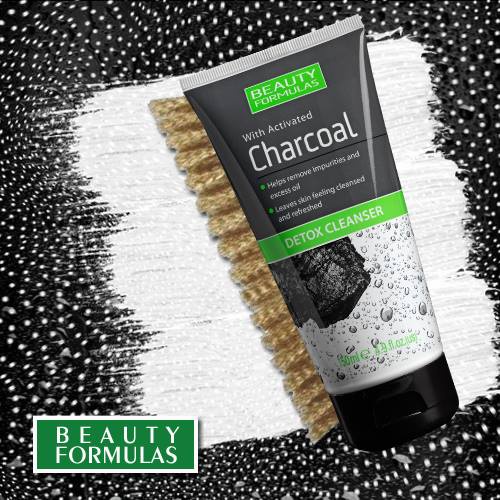 Sữa Rửa Mặt Than Hoạt Tính Thải Độc Tố Beauty Formulas Detox Cleanser with Activated Charcoal 150ml