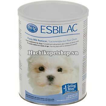 SỮA BỘT CHO CHÓ CON ESBILAC 350GR