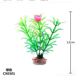 Cây trang trí bể cá mini 10cm - 12cm ( Bằng nhựa )