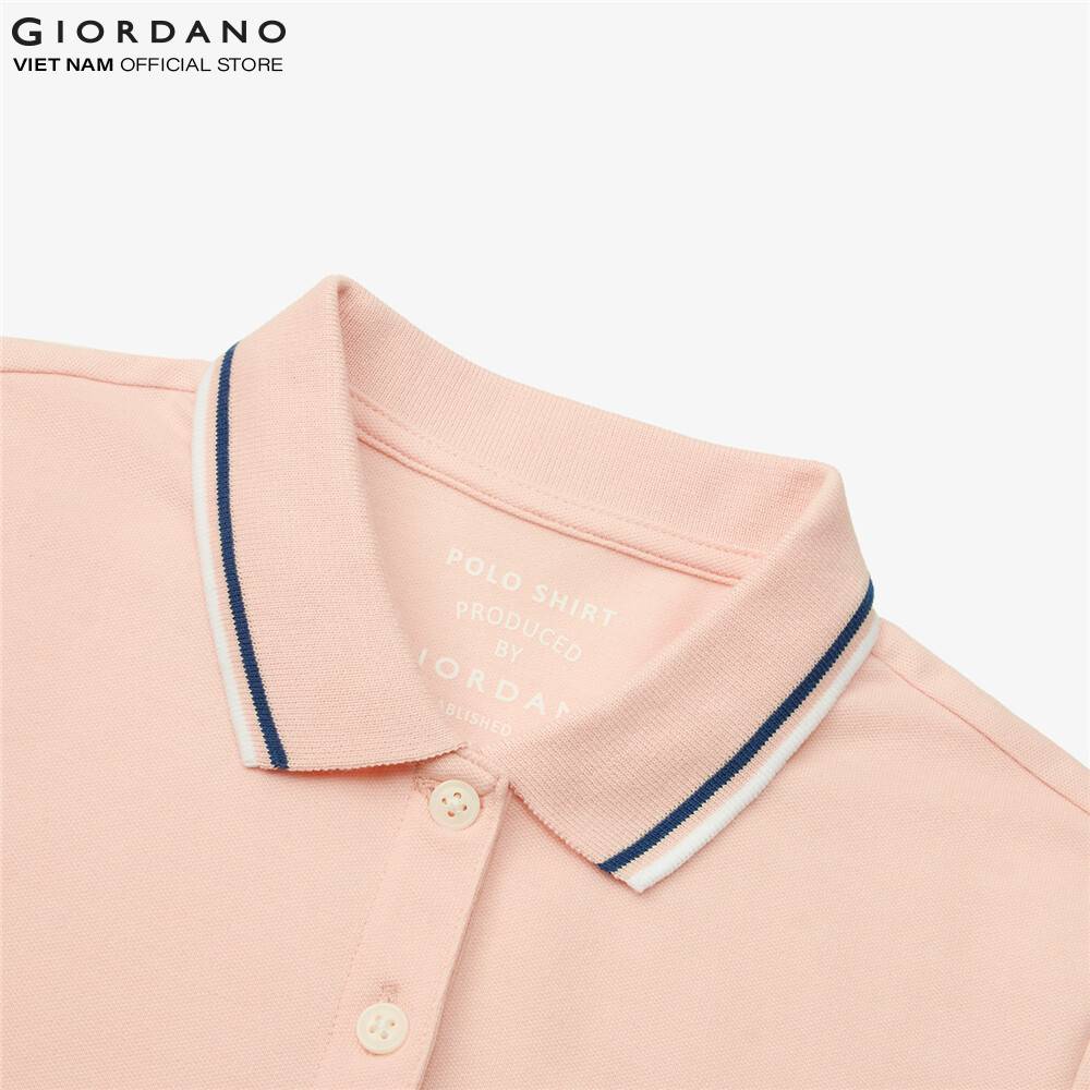 Áo thun ngắn tay có cổ nữ polo Giordano 05311260