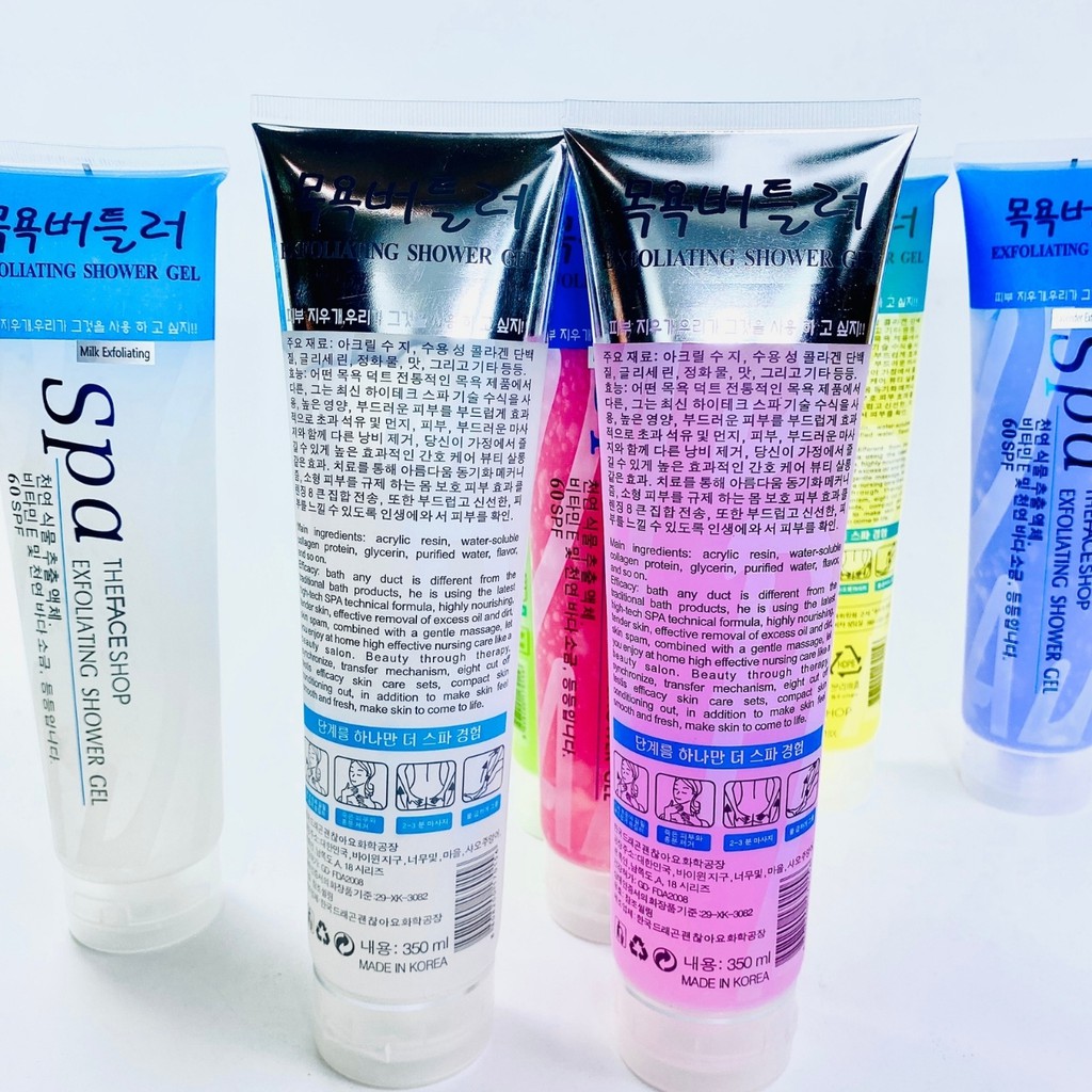 Tẩy tế bào chết SPA Hàn Quốc 350ml - Gel tẩy tế bào chết toàn thân, dưỡng da trắng sáng, tẩy da chết body TT01 | BigBuy360 - bigbuy360.vn