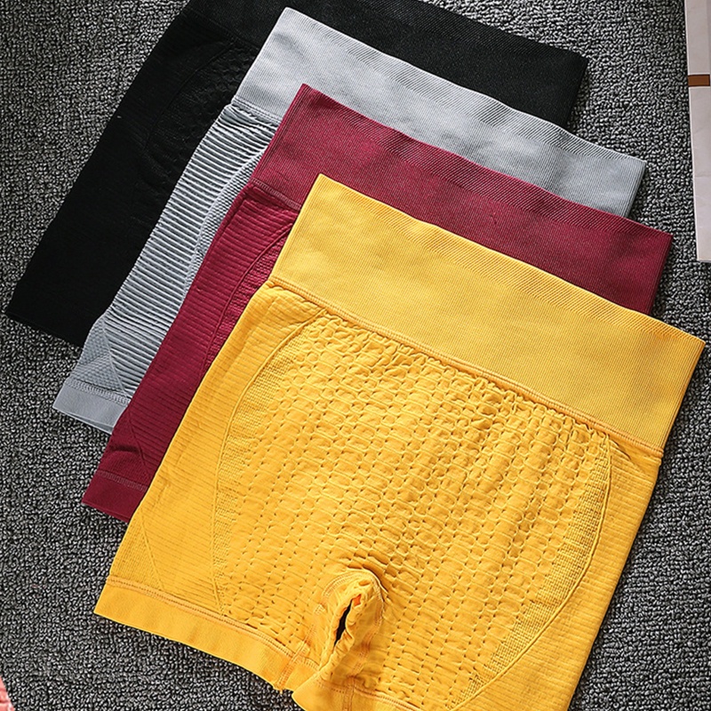 Xiangbao Quần Short Thể Thao Lưng Cao Không Đường May Cho Nữ