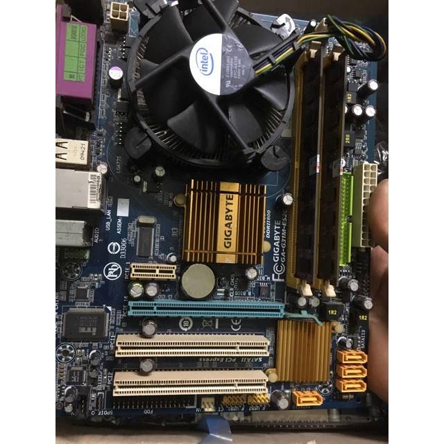Combo Main G31 kèm CPU E8400 Ram 4G 20