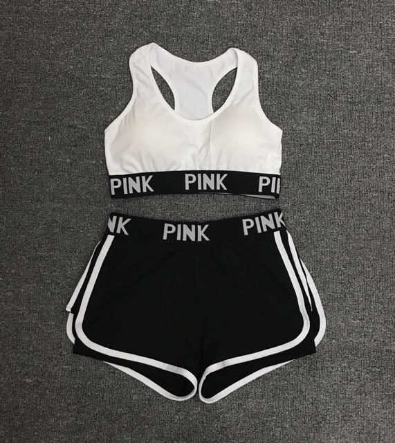 Bộ tập gym PINK/ tập yoga/ đi biển