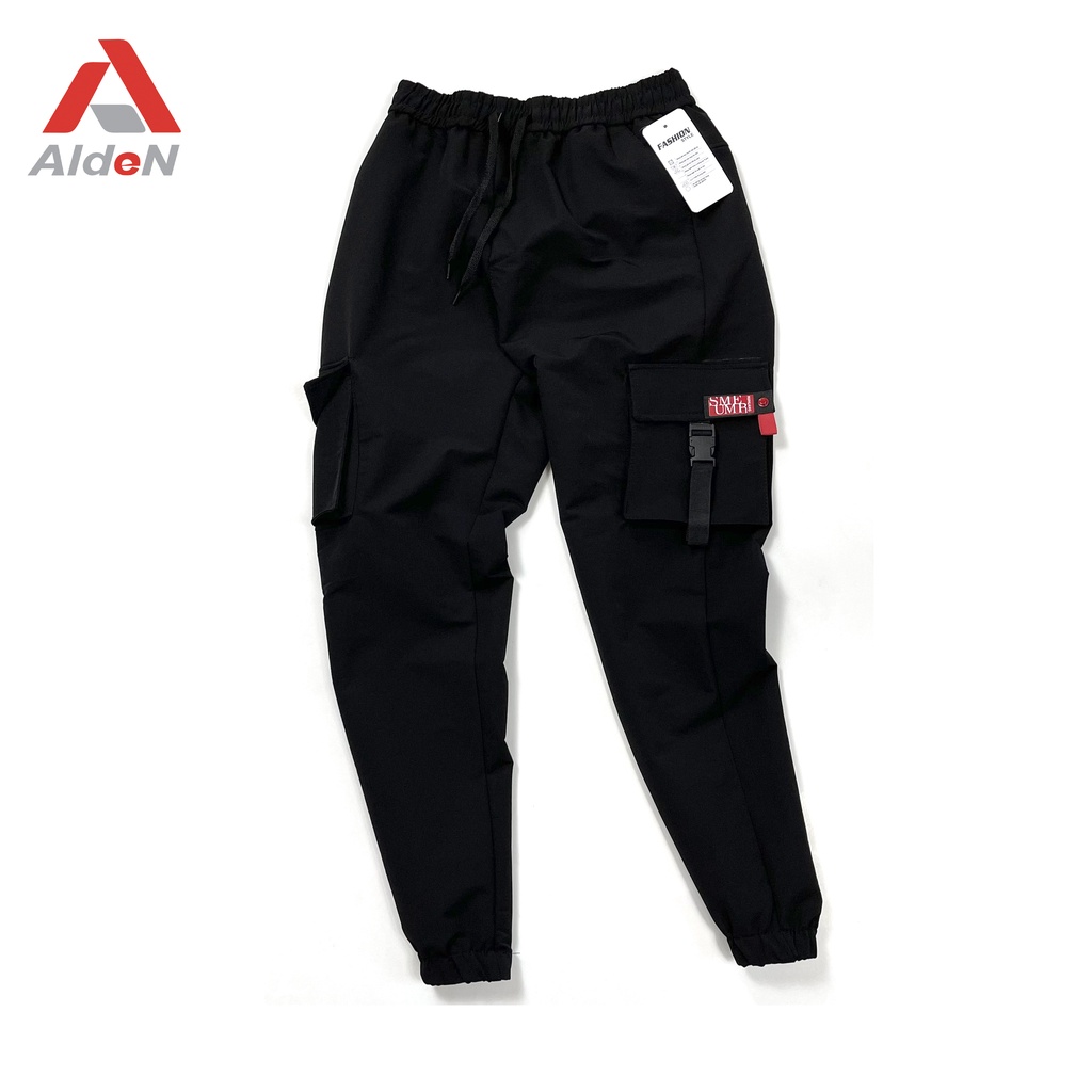 Quần Jogger Túi Hộp Nam Thể Thao Chất Vải Gió Dãn 4 Chiều