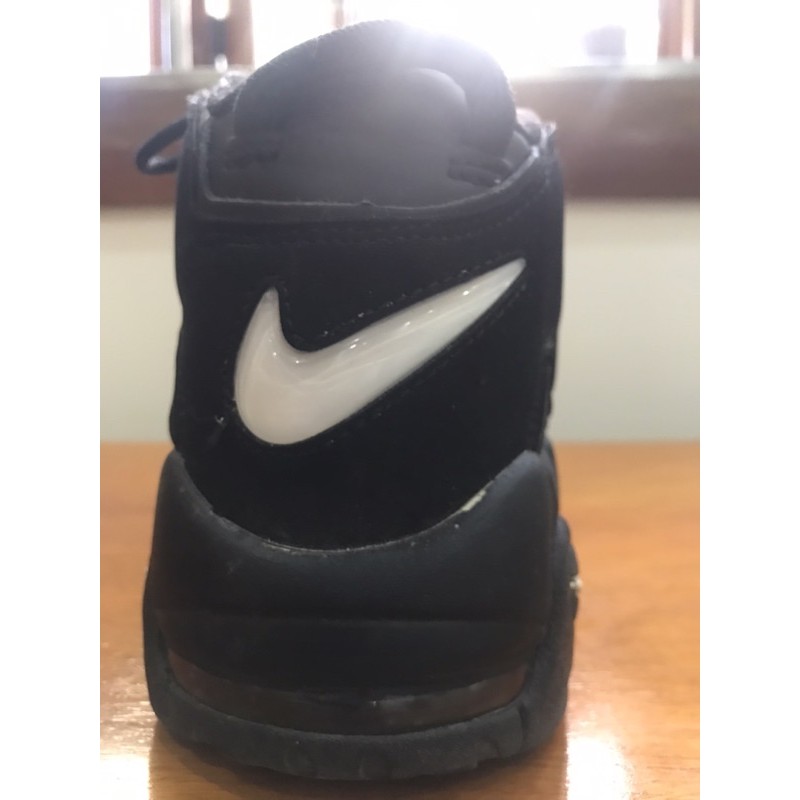 NIKE AIR MORE UPTEMPO 96 ĐEN XÁM TRẮNG