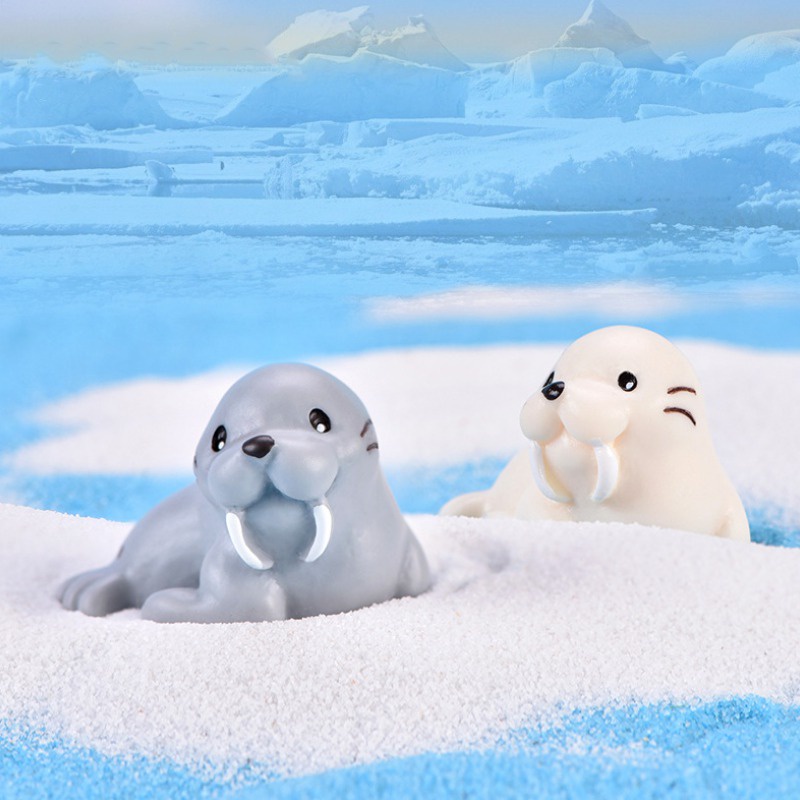 Set 2 Tượng Cặp Đôi Mini Trang Trí Tiểu Cảnh