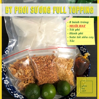 BÁNH TRÁNG PHƠI SƯƠNG FULL TOPPING ĐẶC BIỆT - BÁNH MỀM DẺO