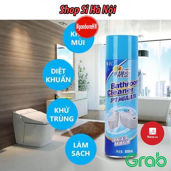 Chai Xịt Tẩy Rửa Nhà Tắm, Toilet Bathroom Cleaner 500ml GD153