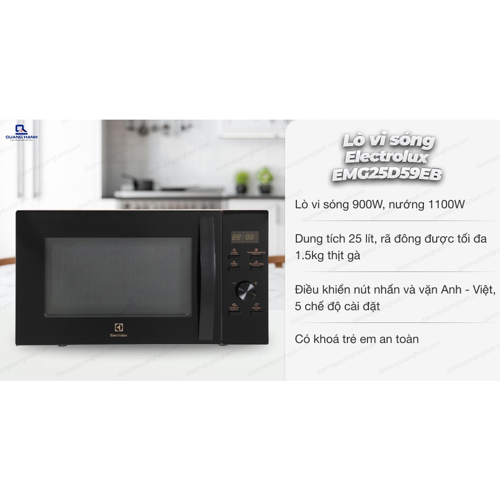 Lò vi sóng Electrolux EMG25D59EB