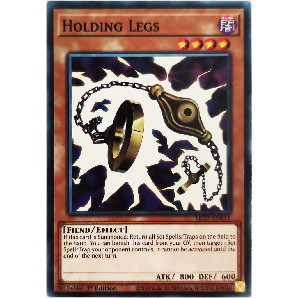 [Thẻ Yugioh] Holding Legs |EN| Common