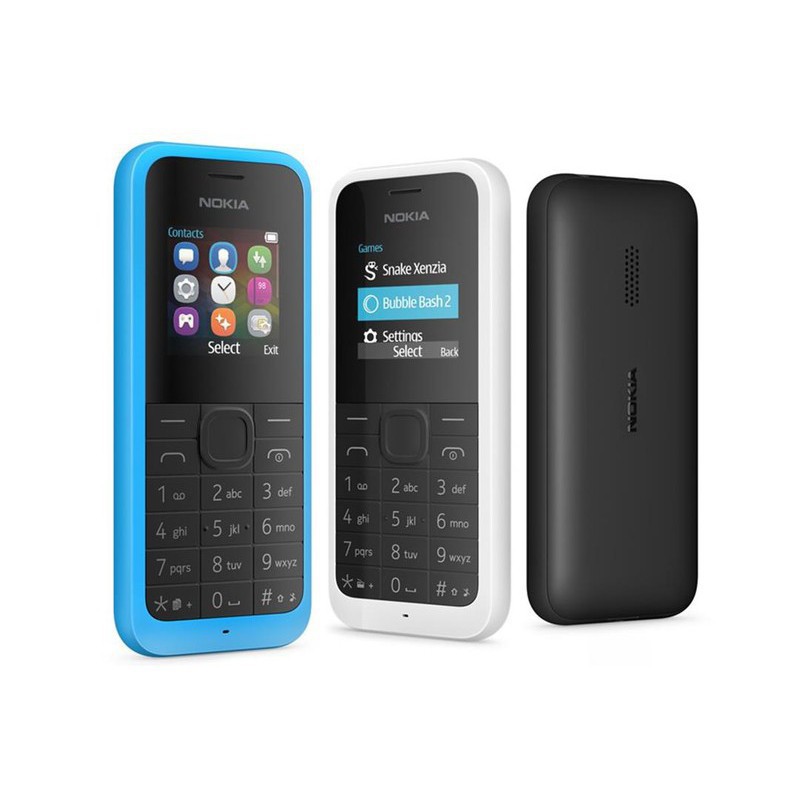 Điện Thoại Nokia 105 Bản 2 Sim Zin Chính Hãng kèm pin sạc