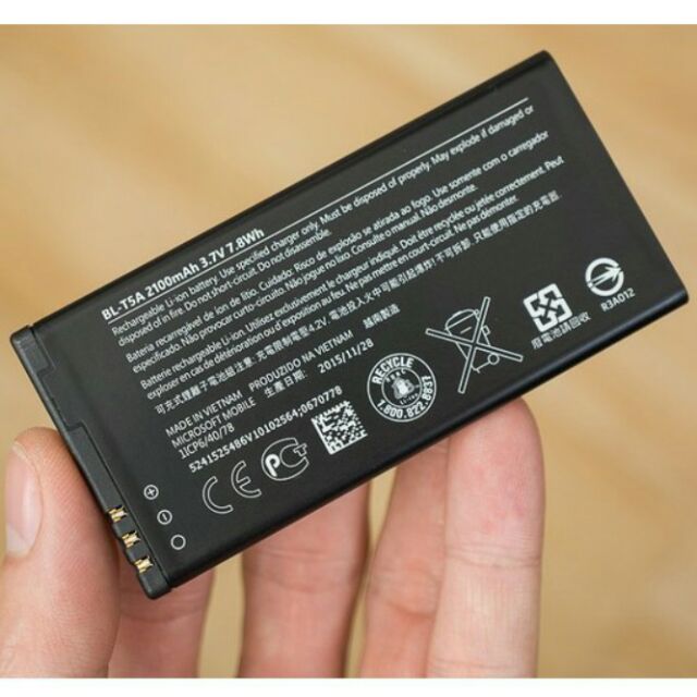 Pin lumia 730 mã trên pin BV-T5A