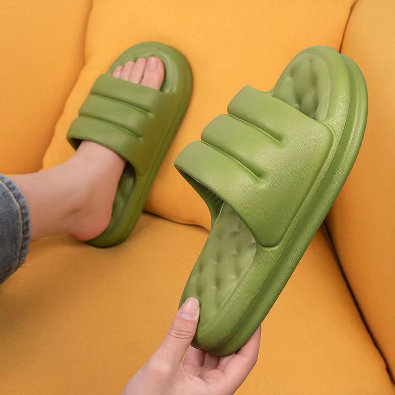 Dép bánh mì nam Dép Đi Trong Nhà Tắm Đế Dày Siêu Mềm Thoải Mái Chống Trượt