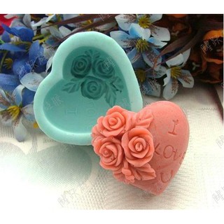 Khuôn Trái Tim Hoa Ilu - KHUÔN SILICON