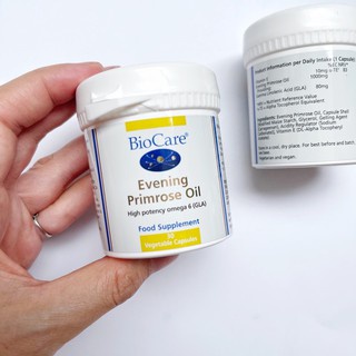 Hộp Tinh Dầu Hoa Anh Thảo Biocare Evening Primrose Oil Biocare 30 viên