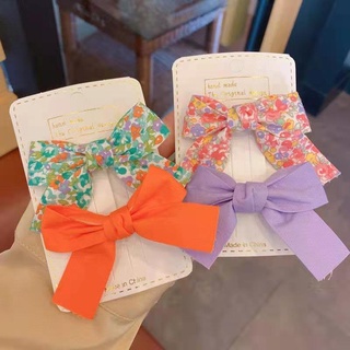 Set 2 kẹp tóc nơ to nơ BB đáng yêu cho bé gái