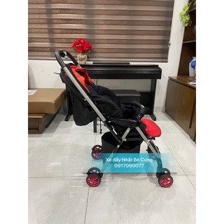 xe đẩy Graco citilite R đen đỏ 2c3tt