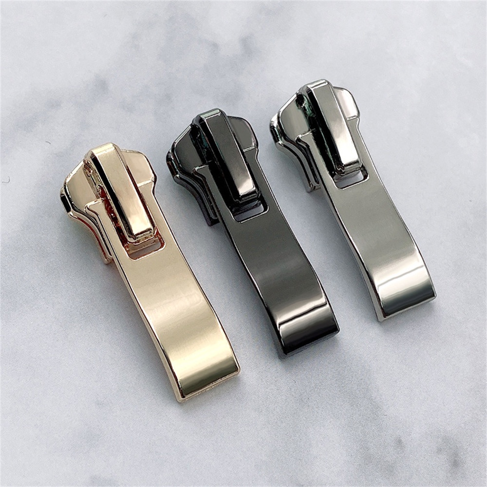 Bộ 2 đầu kéo khóa dây kéo chất liệu kim loại chống thấm nước dành cho vali/ lều/ du lịch diy